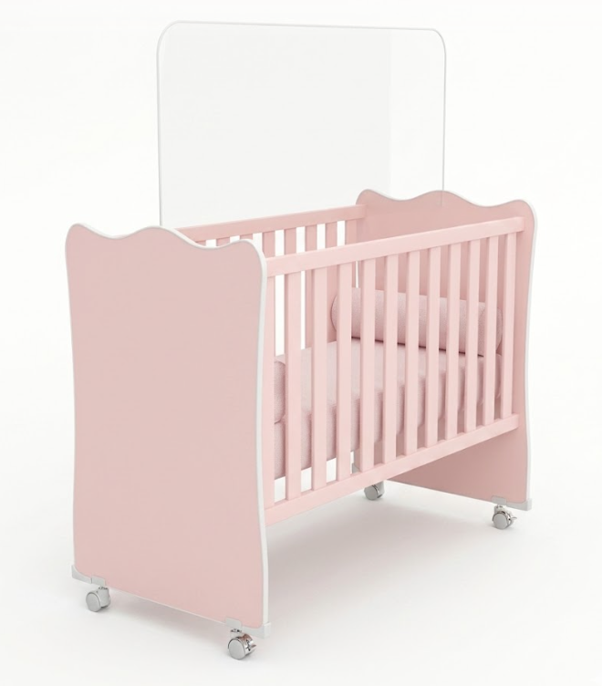 ABBA CUNA 001/102 QMOVI ROSADO