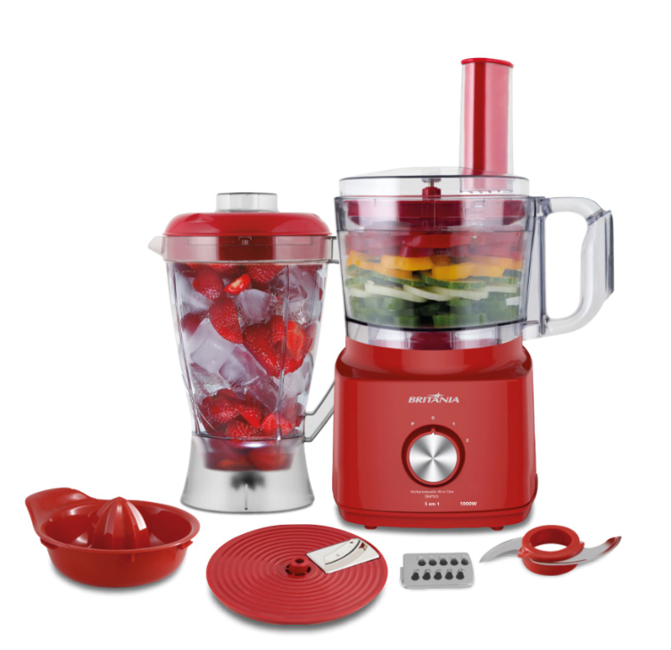 BRITANIA MULTIPROCESADOR BMP900 ROJO