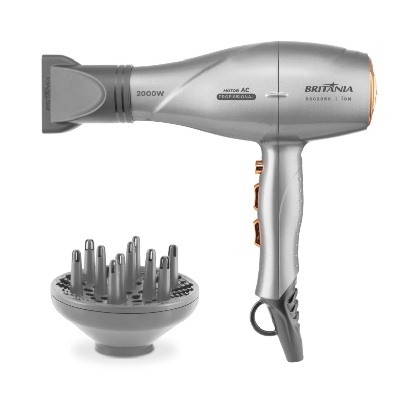 BRITANIA SECADOR DE PELO C/DIF 2000W