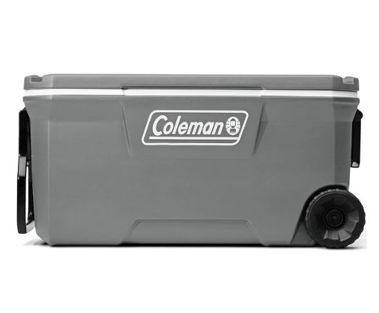 COLEMAN CONSERVADORA 100QT C/RUEDAS GRIS