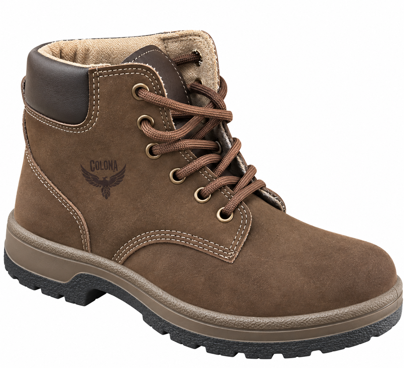 COLONA BOTA C/CORDON CAFE Nº40