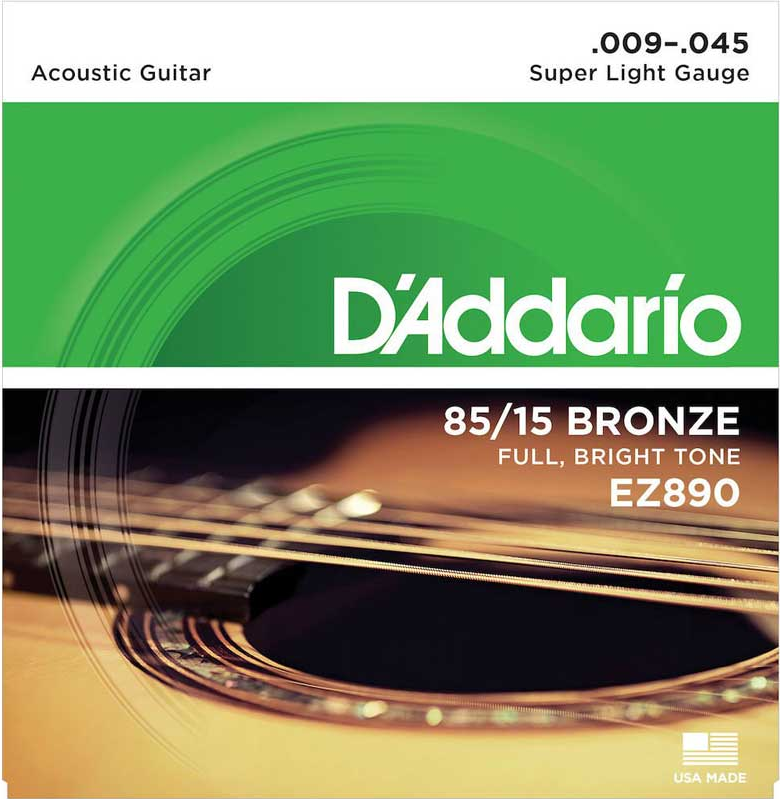 DADDARIO CUERDA DE BRONZE EZ890 85/15