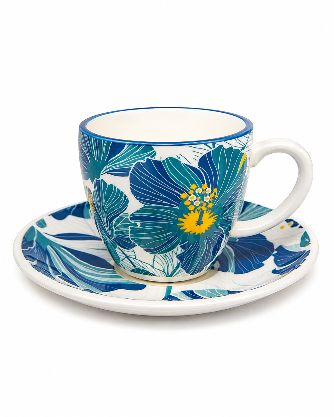 DANNY HOME JGO TAZAS PORCELANA 12PZS 200CC
