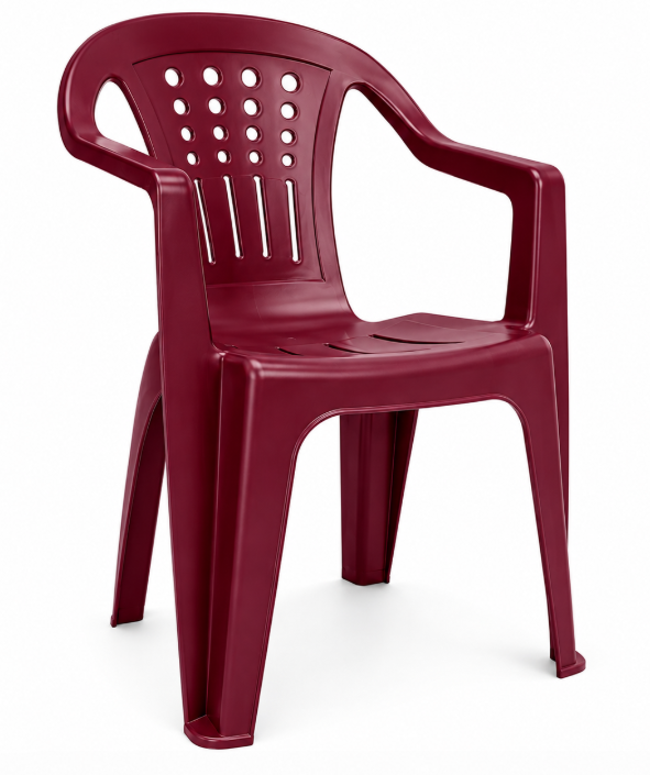 ENVAPAR SILLA CORAL BORDO