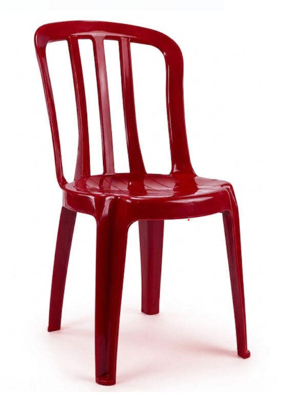 ENVAPAR SILLA QUEEN BISTRO ROJO SQ-04