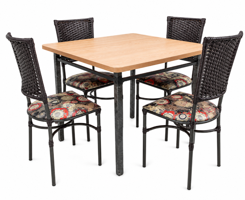 FARPAR JGO DE COMEDOR 4S DALIA MIM/FORM.