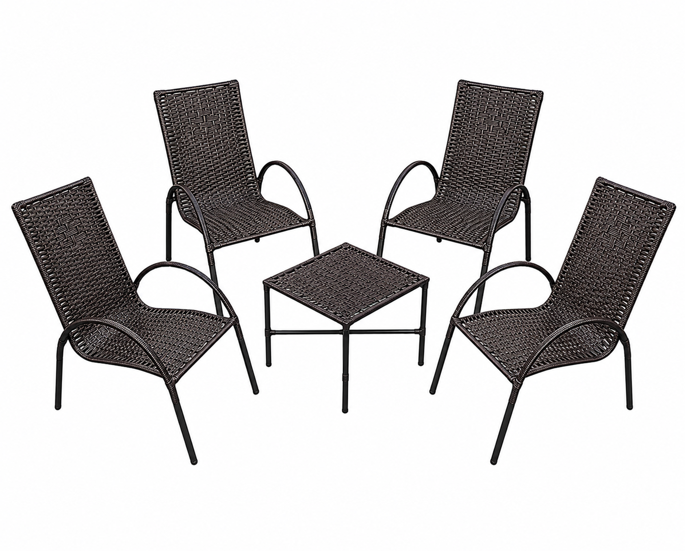 FARPAR JGO JARDIN LUNA 4S C/MESITA