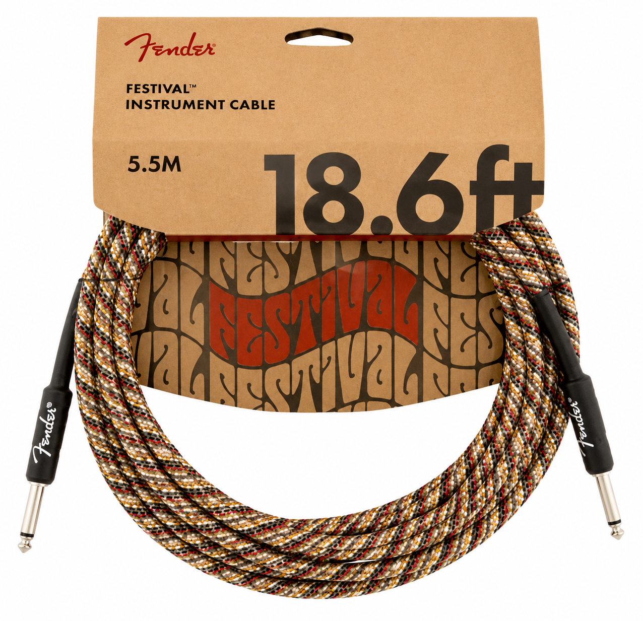 FENDER CABLE P/INSTRUMENTO 18.6FT 5.5M
