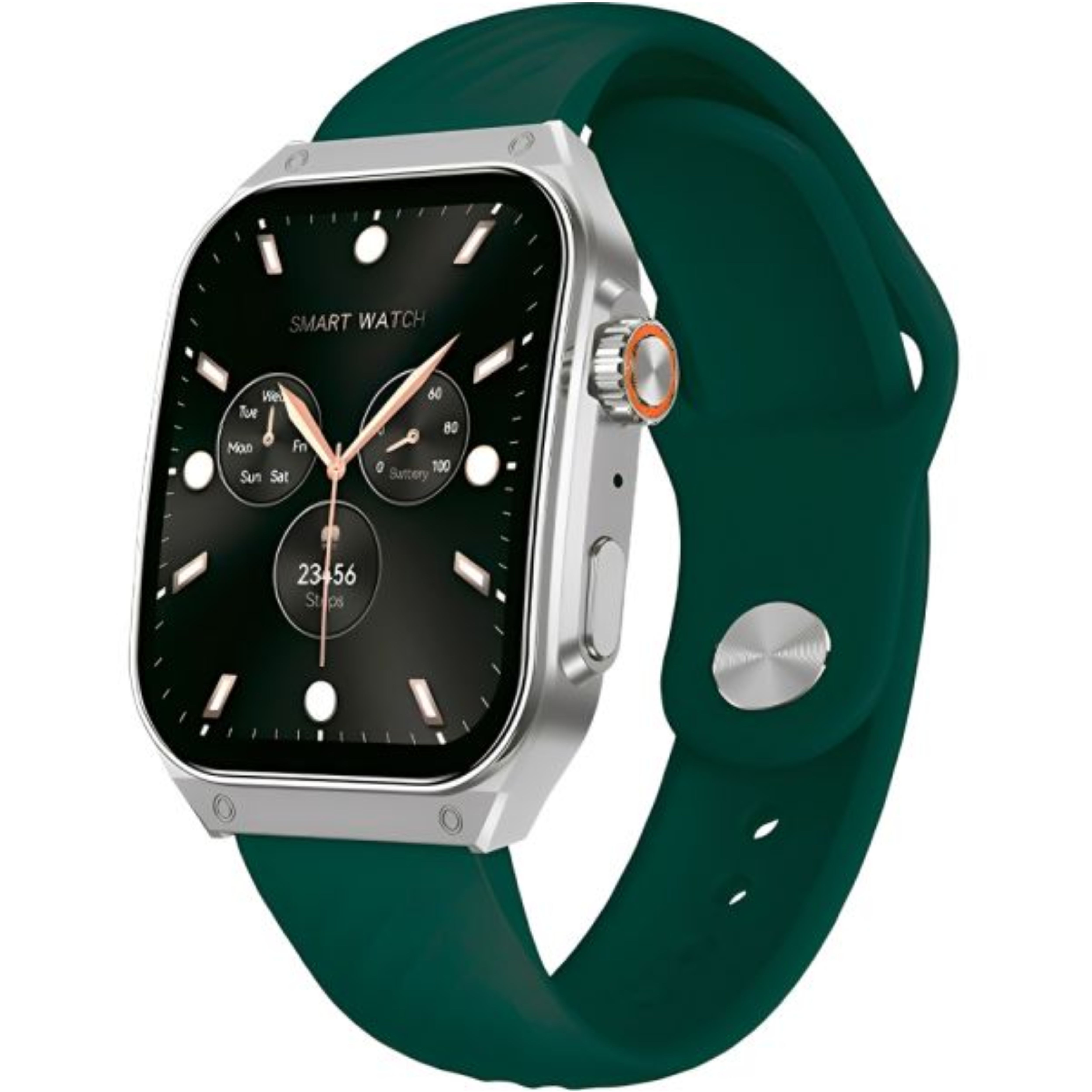 FTX RELOJ SMARTWACH 51MM PLATA/VERDE