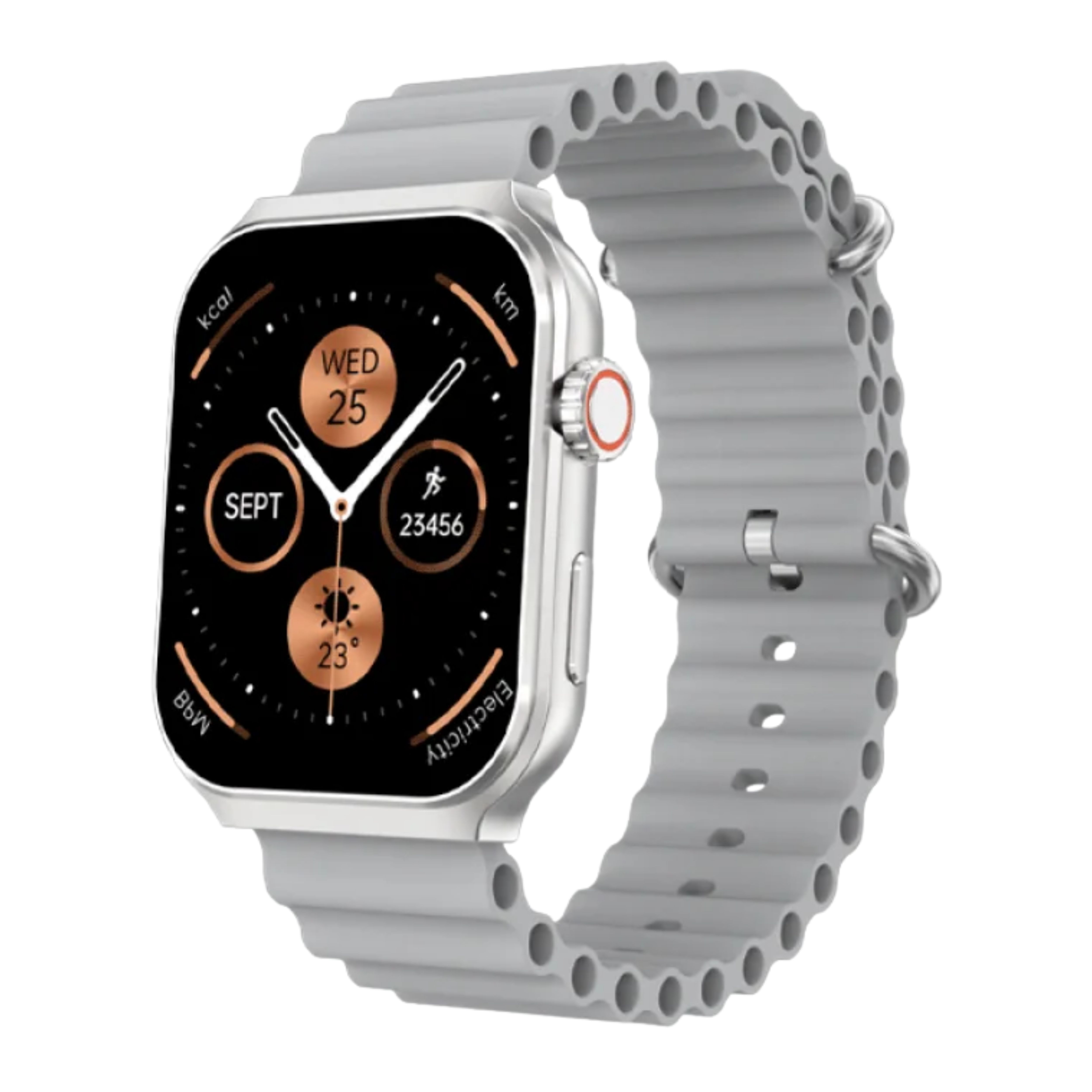 FTX RELOJ SMARTWATCH 50MM PLATA/GRIS
