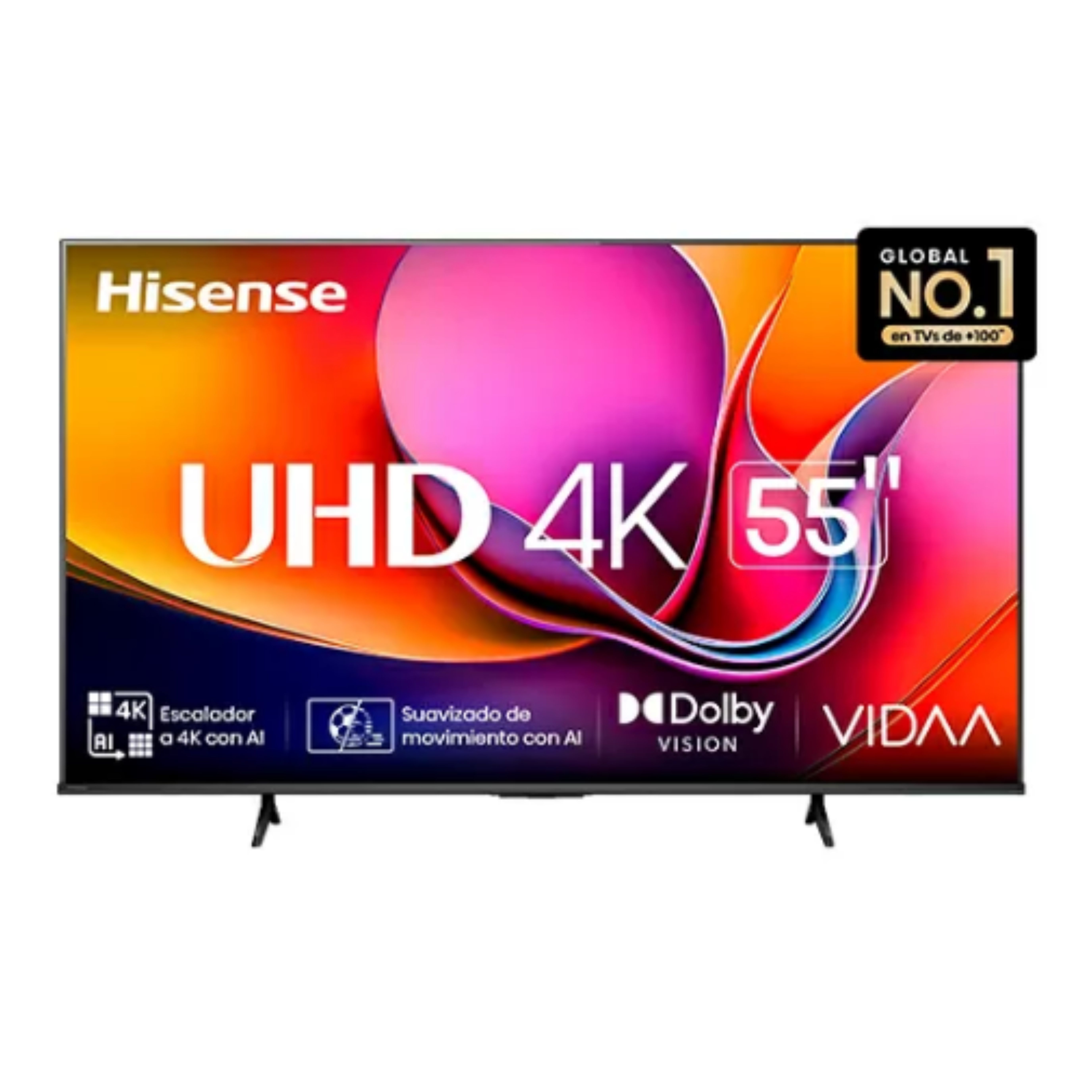 HISENSE TV 55 PULG. SMART UHD SO VIDAA