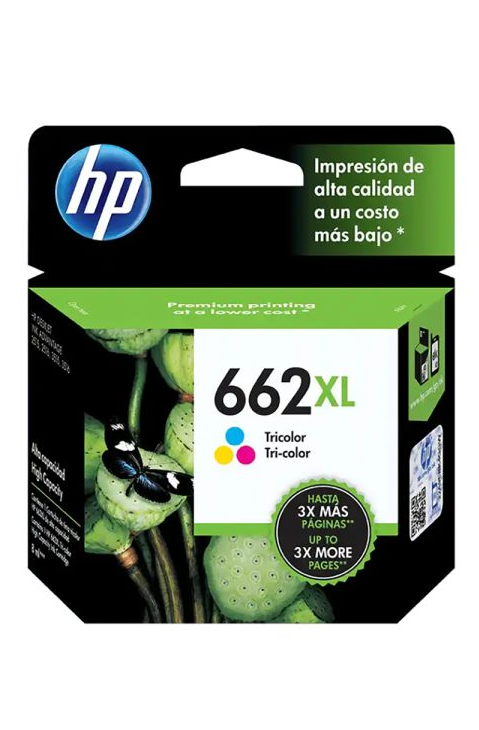 HP TINTA 662XL COLOR CZ106AL 8ML