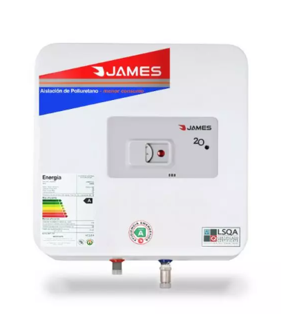 JAMES TERMOTANQUE DE 20L P20A CUADRADO