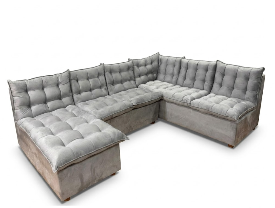 JB SOFA ALADIN ESQ.2.2L+CHAISE TELA