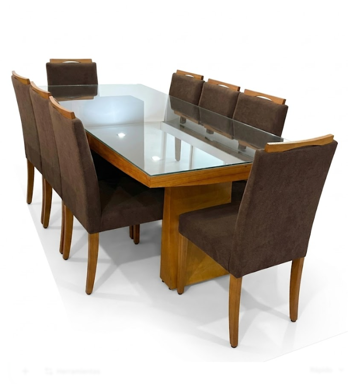 MAXIMUEBLES JGO COMEDOR 8S RITA REF407