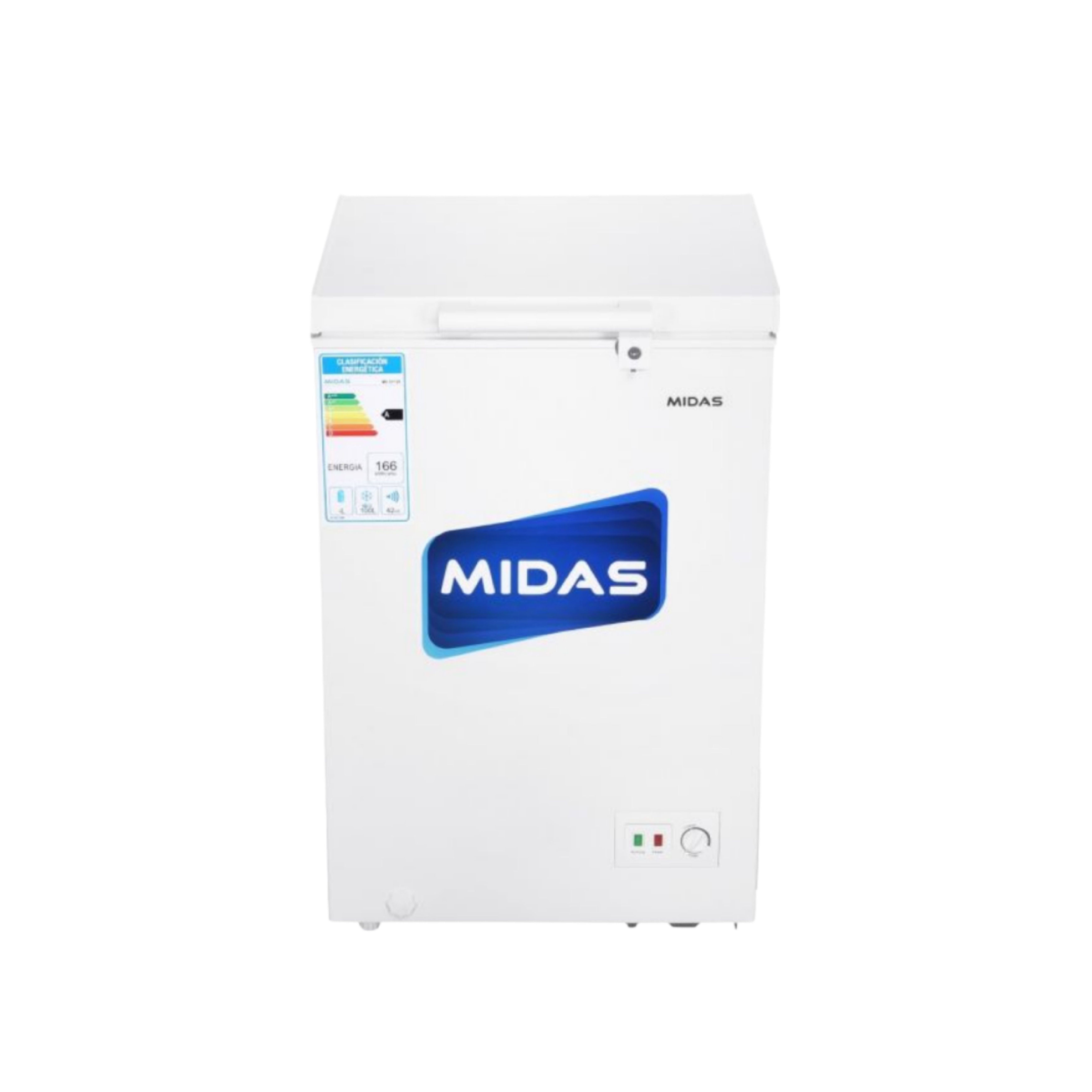 MIDAS CONGELADOR 129 LTS N99L 1P BCO