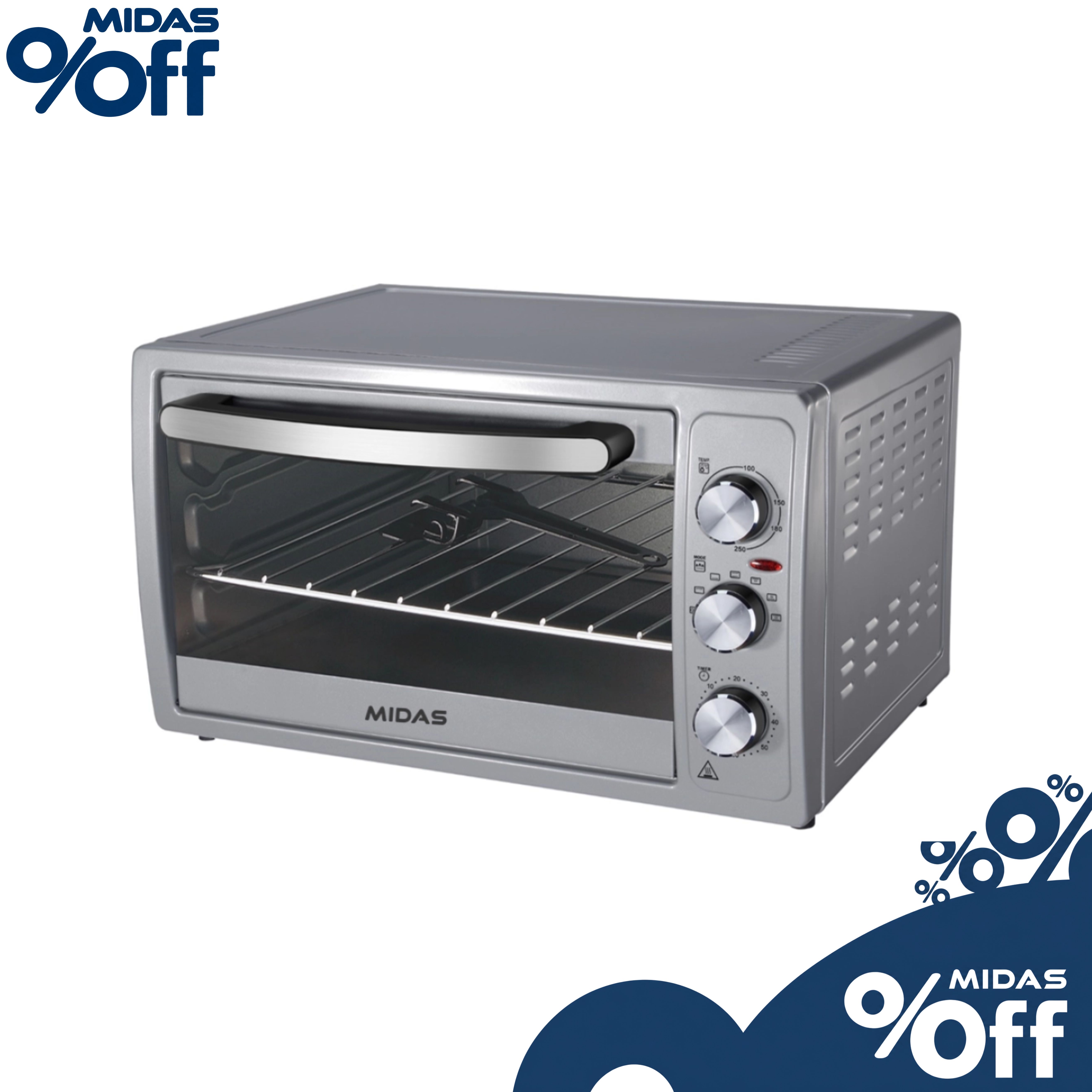 MIDAS HORNO ELEC. 46L GRIS