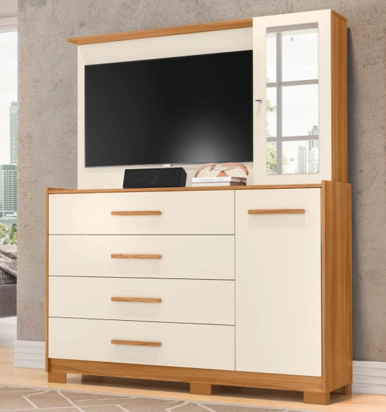 MOVELMAX COMODA ILHABELA CARV/OFFWHITE
