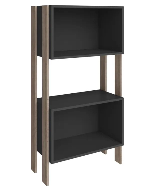 MOVELMAX ESTANTE 02 NICHOS NG/RUS MOVELBENTO