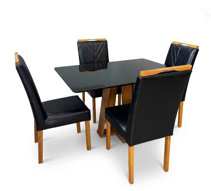 MOVELMAX JGO DE COMEDOR RUBI 4S NG