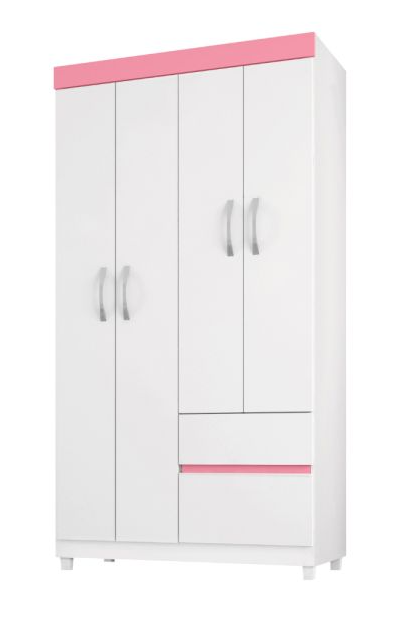 MOVELMAX ROPERO 4P LOTUS BCO/RS
