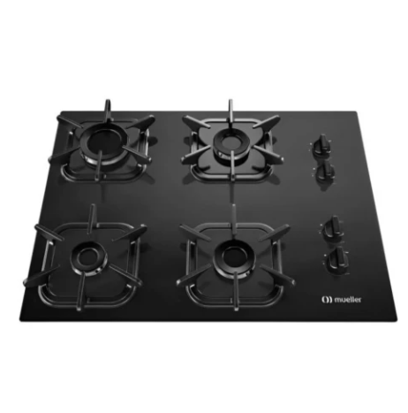 MUELLER COCINA A GAS COOKTOP-VIDRIO 4H