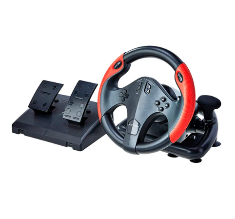 MULTILASER VOLANTE Y PEDAL GAMER PC/PS3/4/XBOX