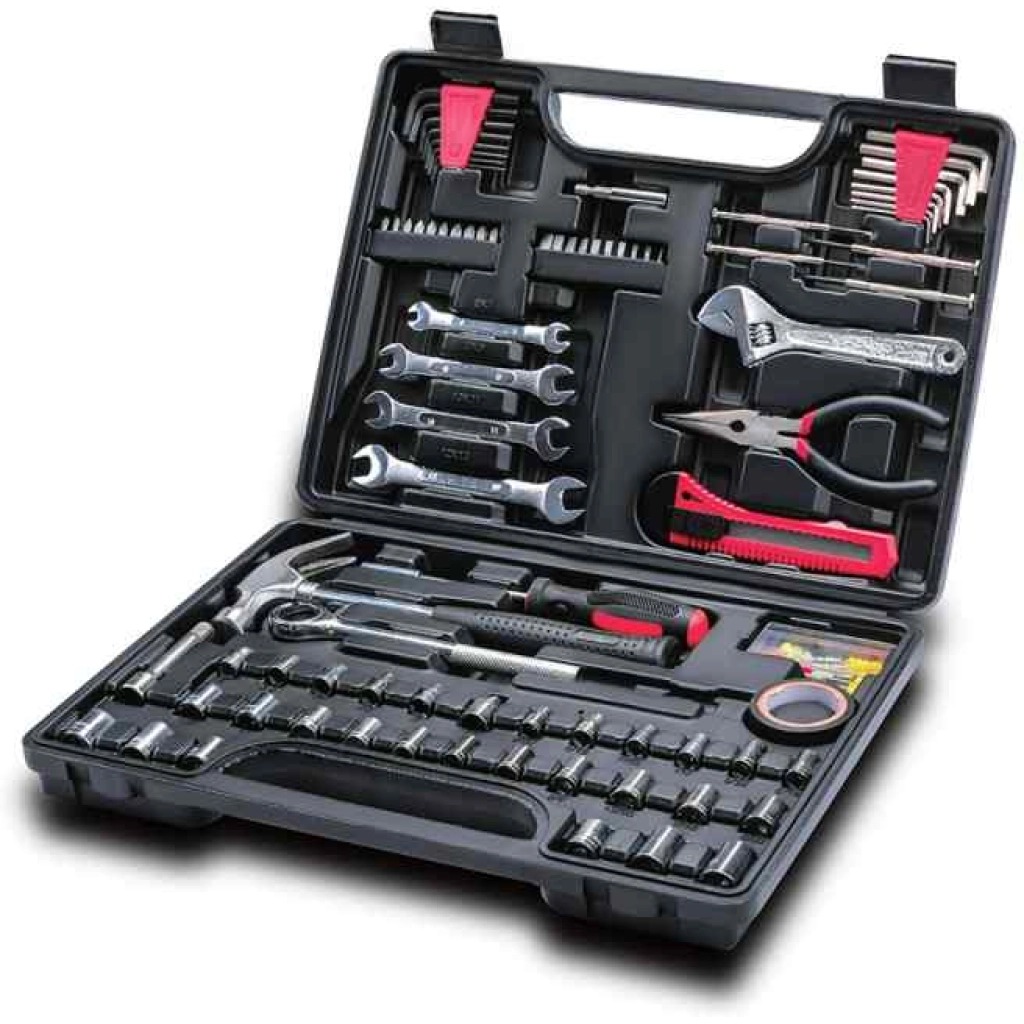 NAPPO KIT DE HERRAMIENTAS JGO DE DADOS 53PZ