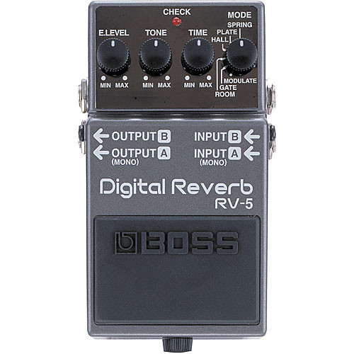 BOSS PEDAL DIGITAL REVERB RV-5