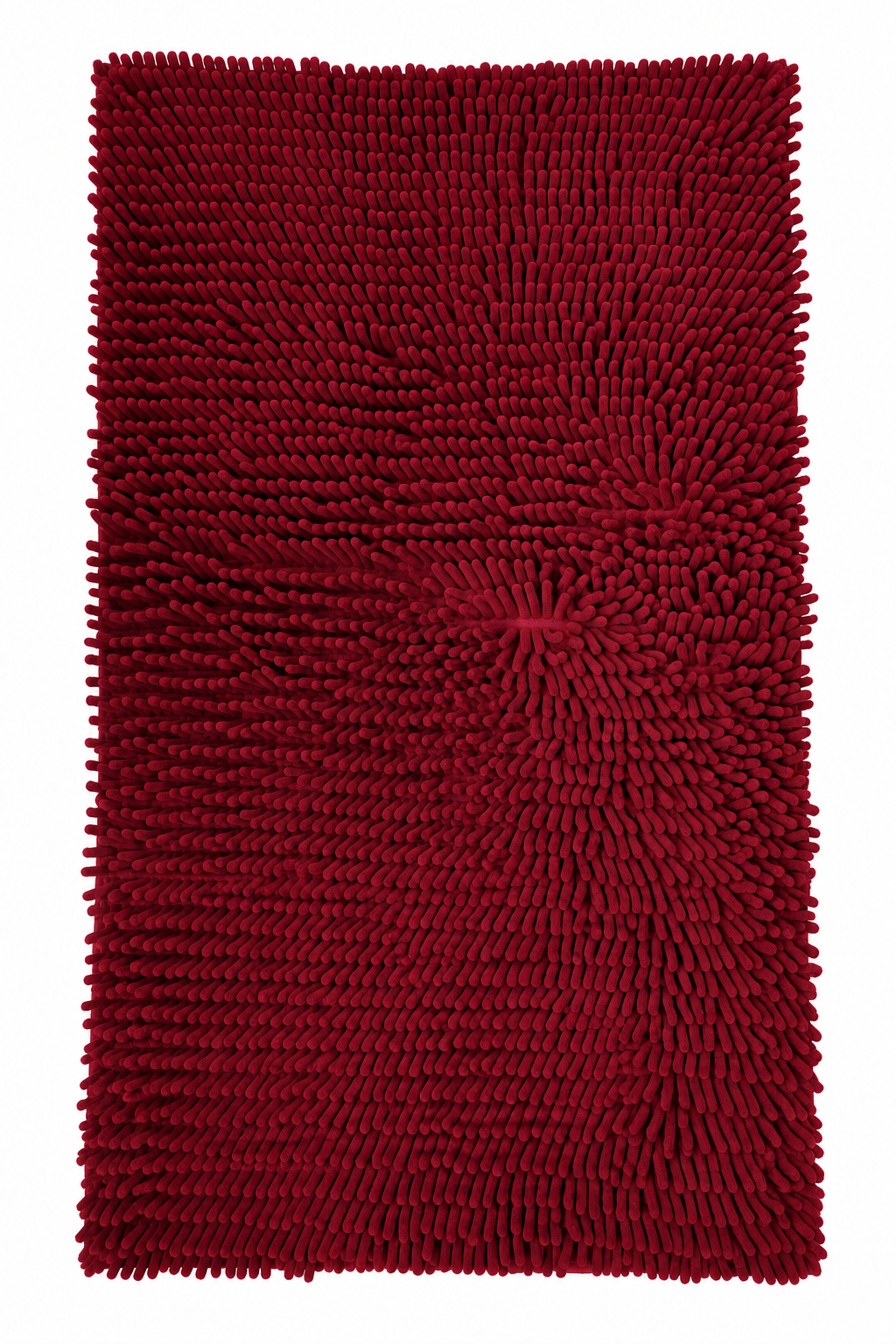 ALFOMBRA PELUDA 50X80CM ROJO