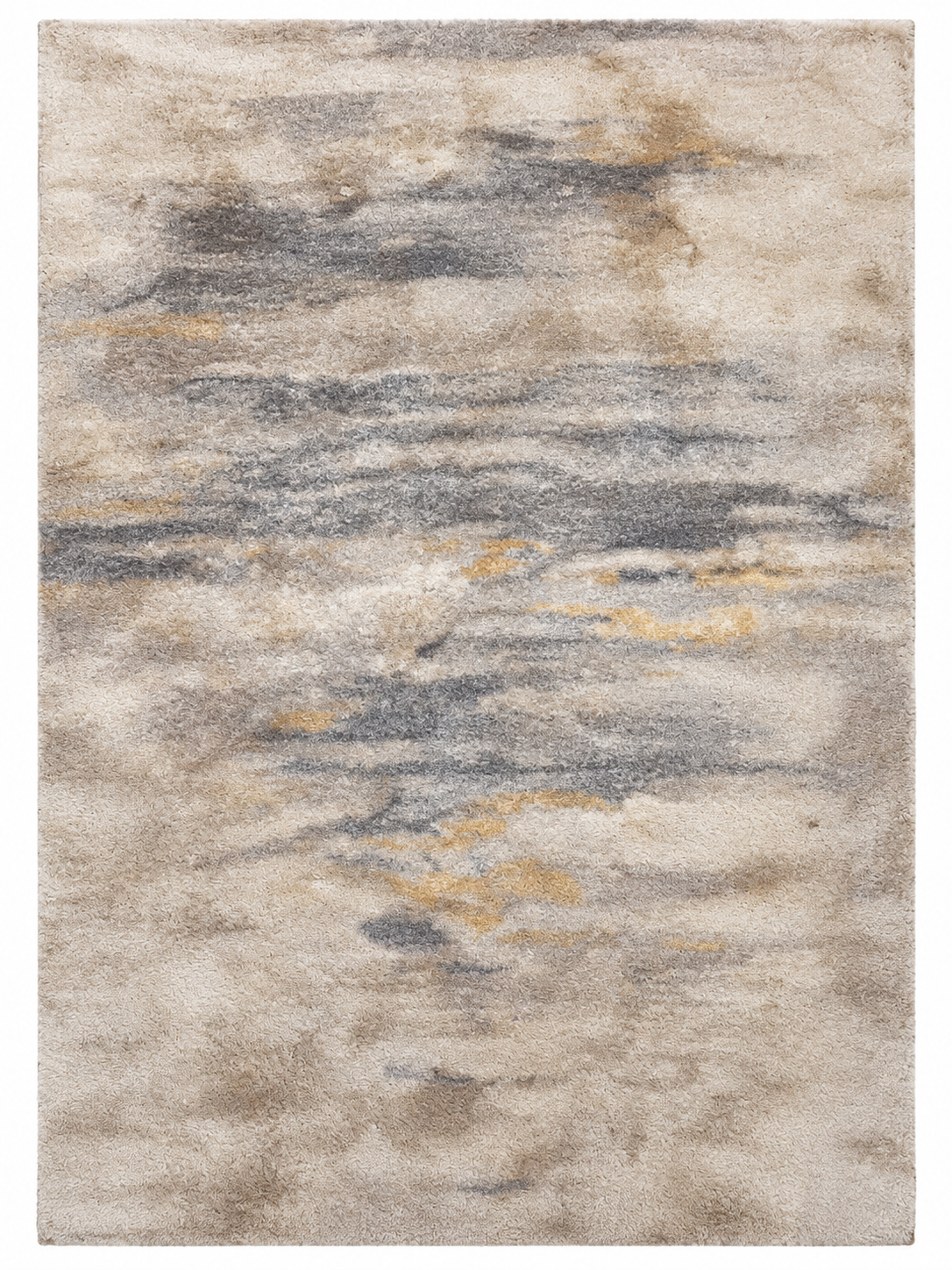 HC ALFOMBRA PELUDA RECTANG 160X120 CREMA
