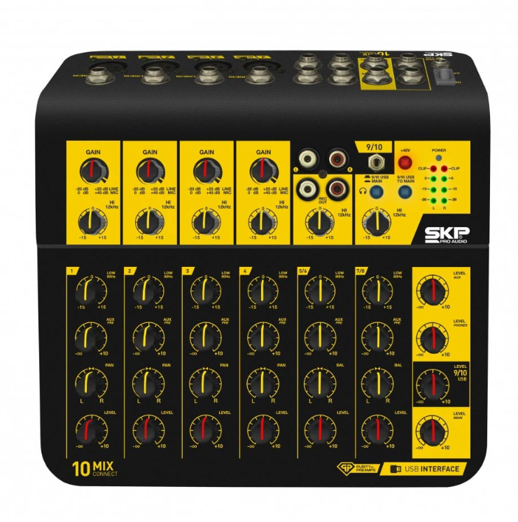 SPK CONSOLA MEZCLADORA 10 CANALES