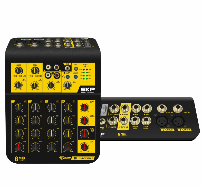 SPK CONSOLA MEZCLADORA 8 CANALES