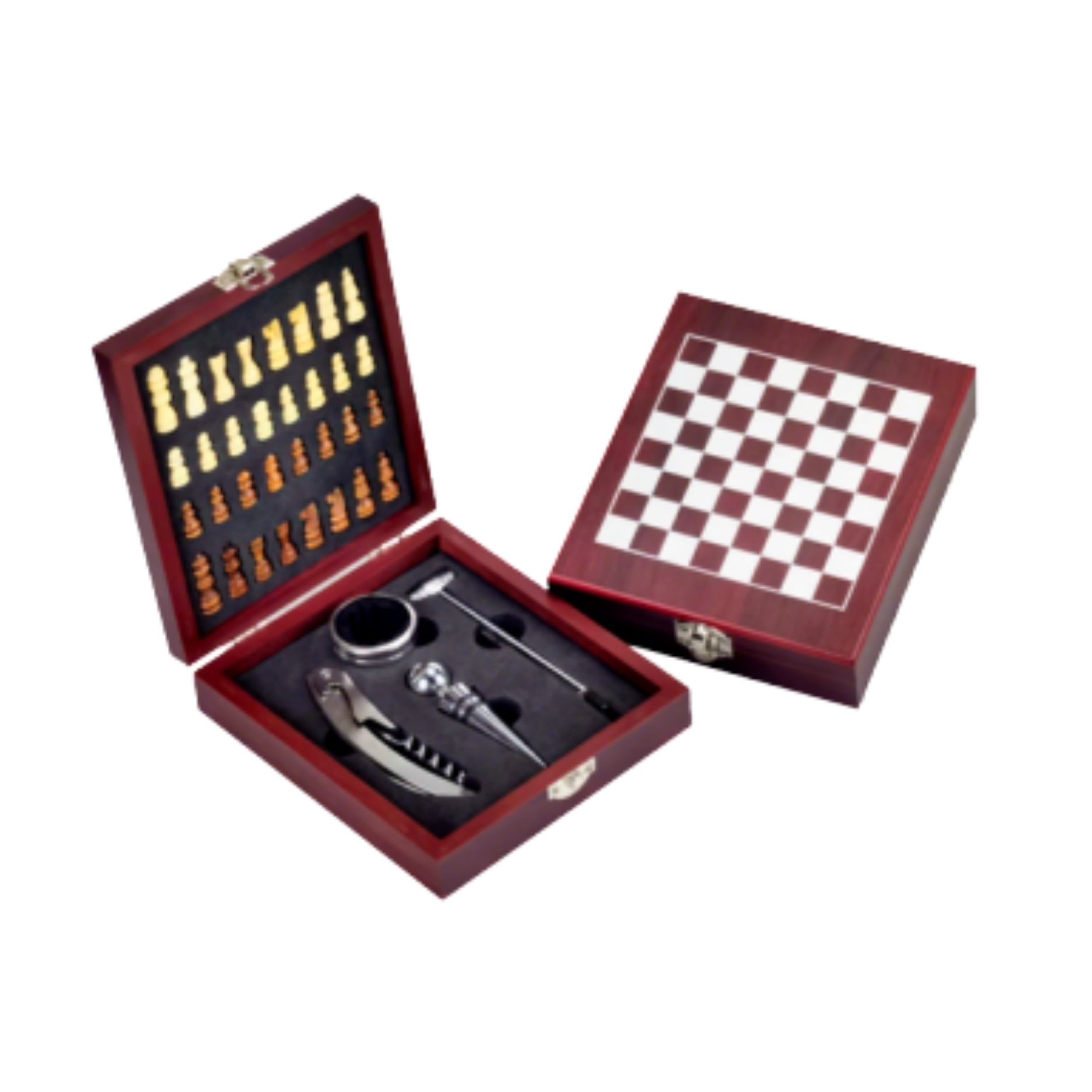 ABRIDOR PARA VINO JGO DE AJEDREZ 15X18