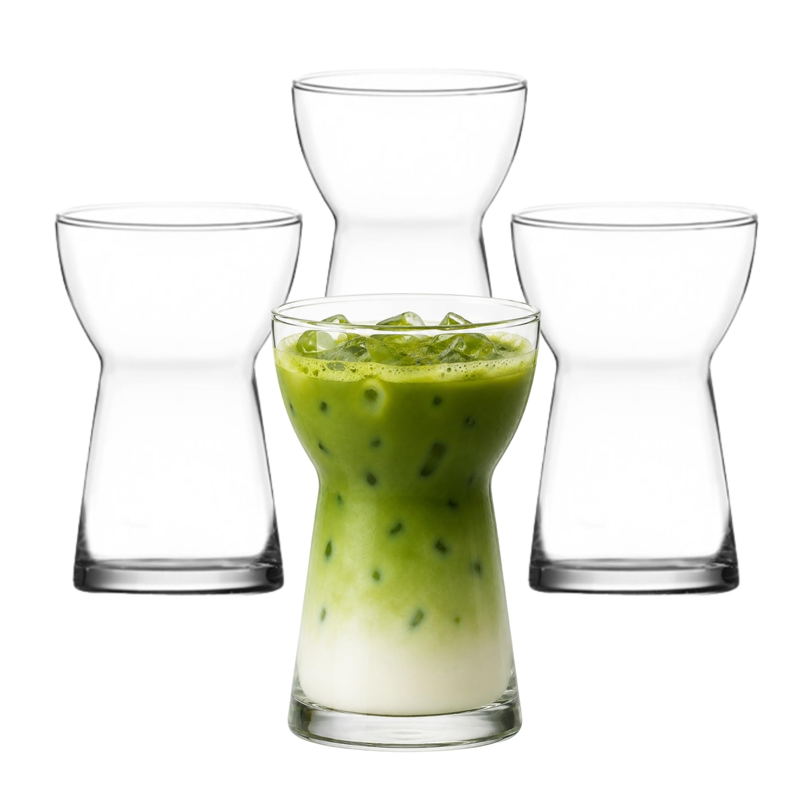 CITINOVA MOCCA JGO VASO VIDRIO 4PZS
