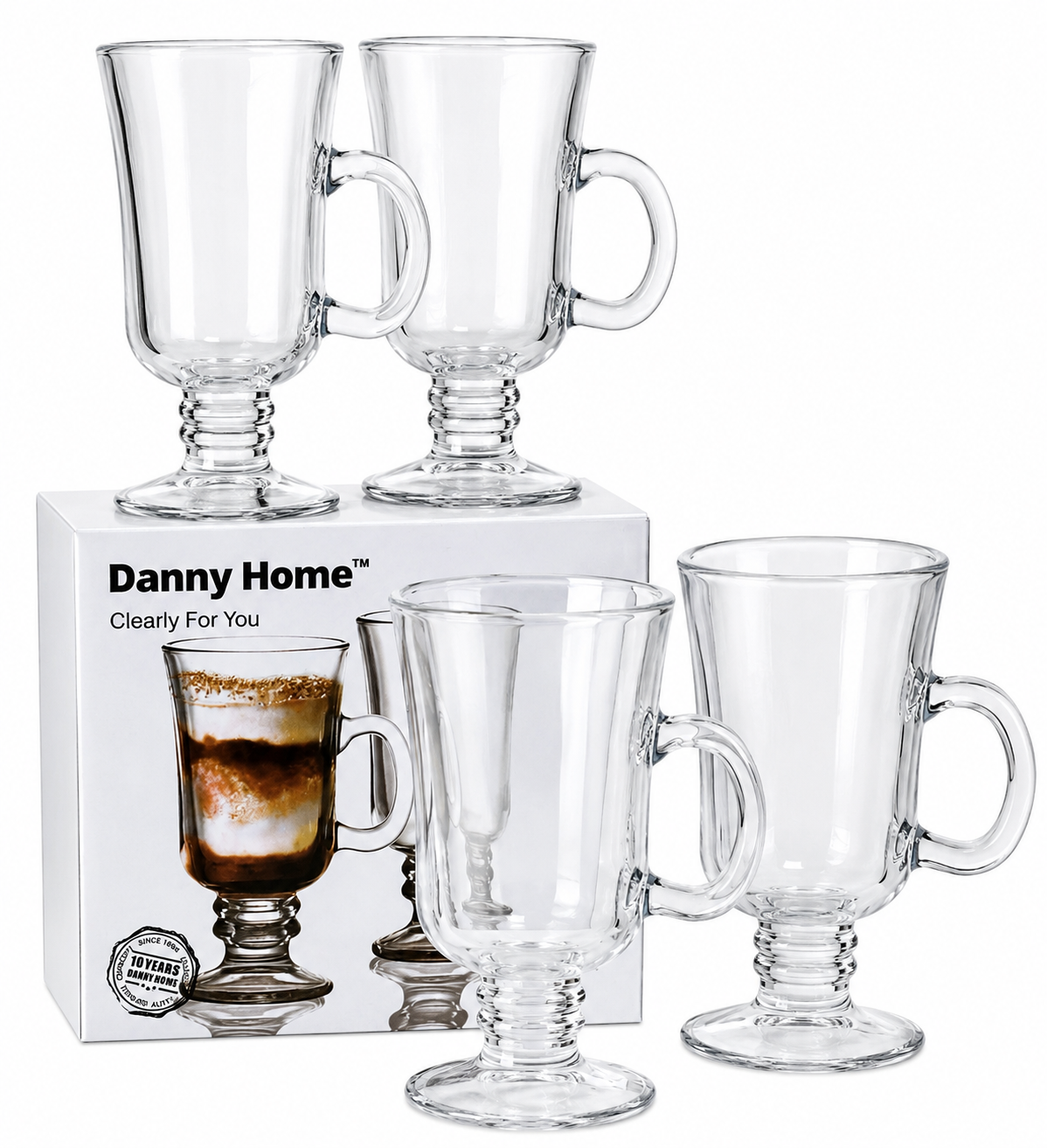 DANNY HOME TAZAS CAPUCHINO 4PZS