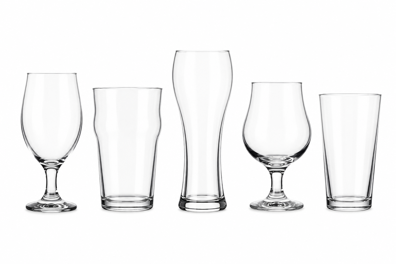 NADIR JGO DE VASOS CERVEZA 5PZS