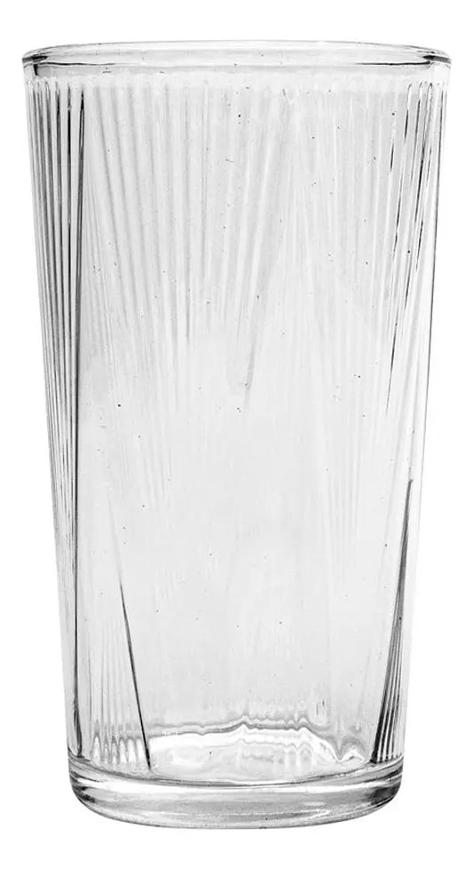 SELECTA JGO VASO VIDRIO 6PZ TOPACIO