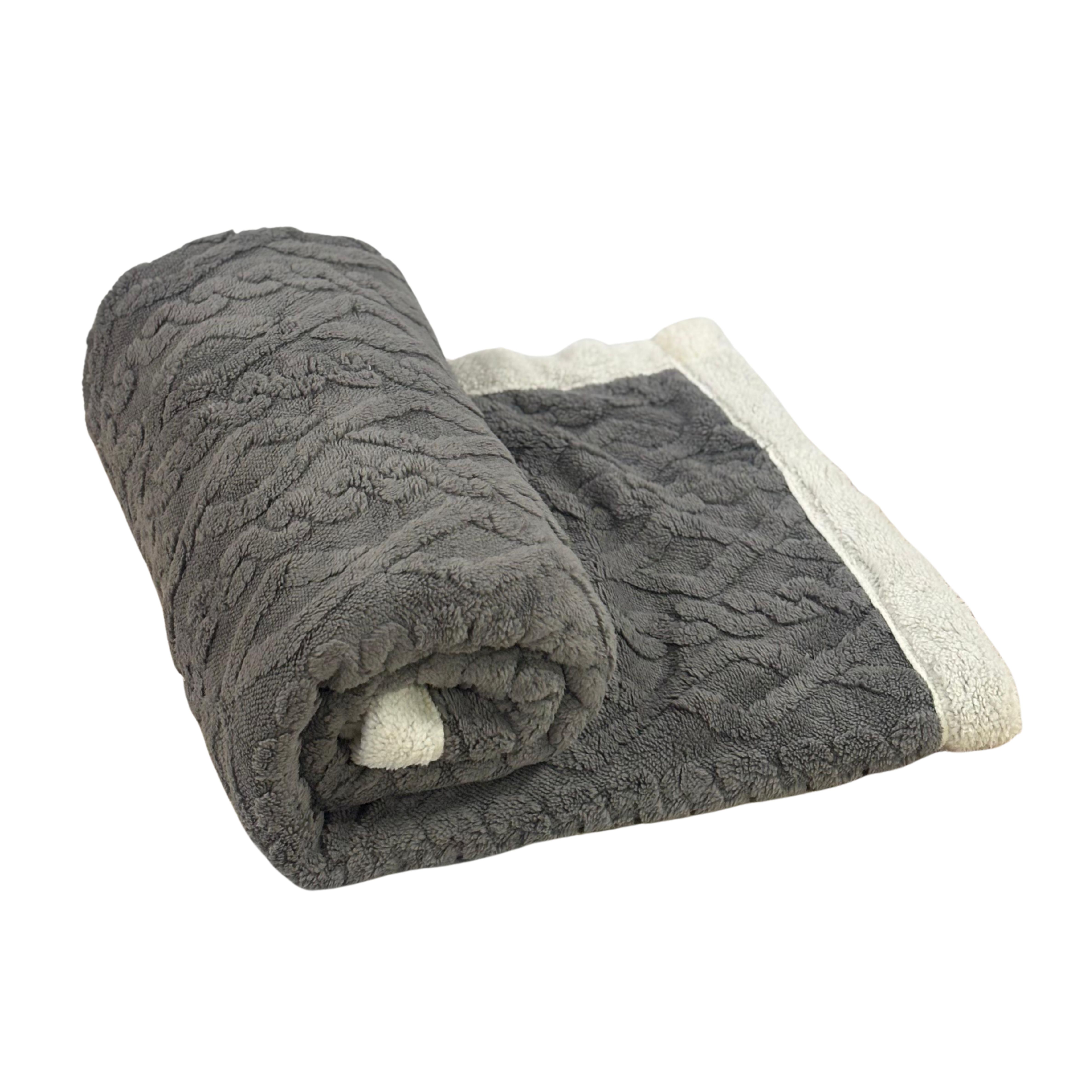 HC MANTA EDREDON 150X200 GRIS