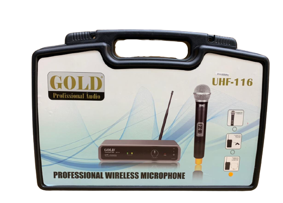 GOLD MICROFONO INALAMBRICO VOCAL