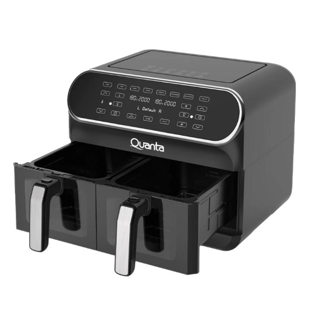 QUANTA FREIDORA S/ACEITE 8L GRIS