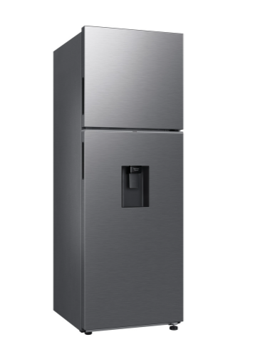 SAMSUNG HELADERA F/S 361L INOX C/BEBED.