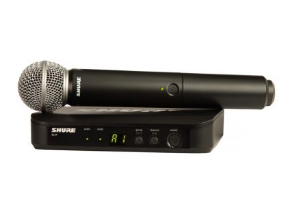 SHURE MICROFONO BLX24 VOCAL WIRELESS