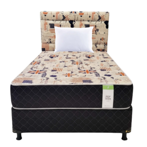 SUPERSPUMA SM 120X190 POPTEEN NEGRO S/M