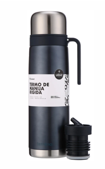 TERRANO TERMO 1LTS C/MANIJA RIGIDA