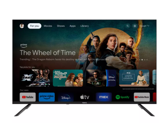 TOKYO SMART GOOGLE TV 50 4K FRAMELESS