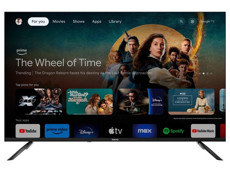 TOKYO TV 65 SMART GOOGLE TV FRAMELESS