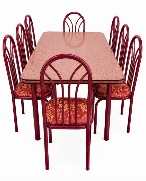 VIRGO JGO COMEDOR TUBOLAR 8S IMPER FORM